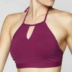 Athleta Purple Bikini Top